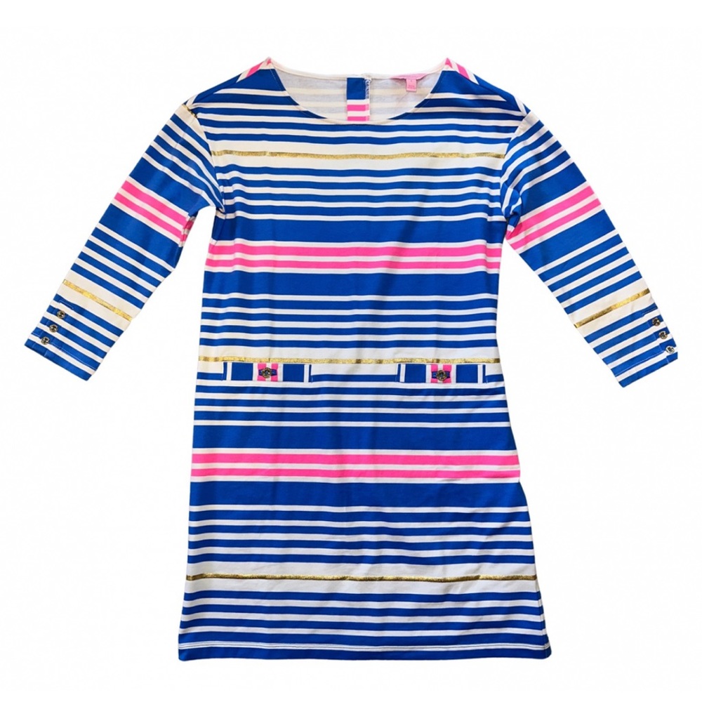 Lilly Pulitzer 3/4 sleeve mini dress. NWT. Small. NWT. No flaws or defects.